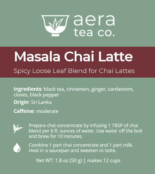 Masala Chai Latte
